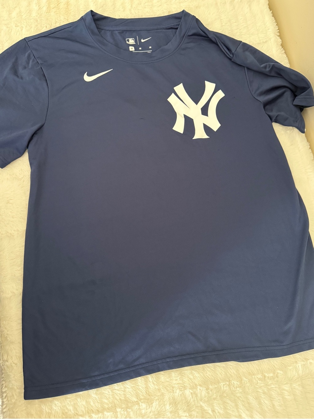 Nike Navy MLB Team Apparel Tee with White Logos
